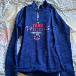 Cubs 2015 Post Season Quarter Zip